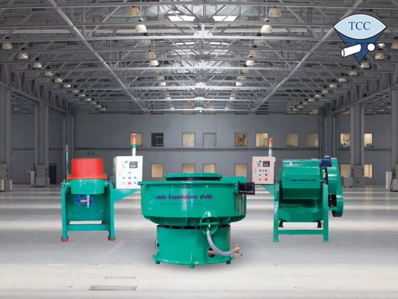 Ứng dụng đa ngành của máy mài bóng kim loại Thai Cripton